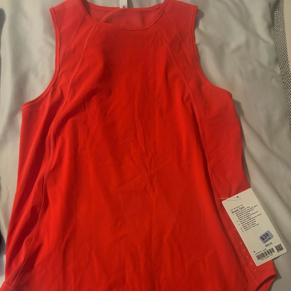Lululemon sculpt tank color flare